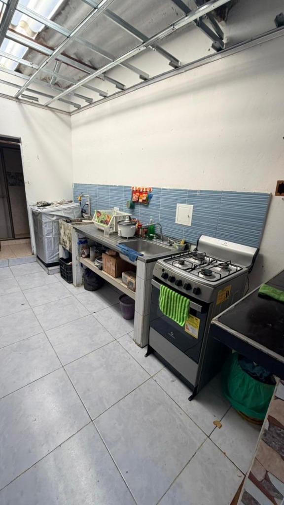 Cocina tercer nivel con estufa a gas Guacamayas